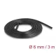 Delock PVC szigetelő borító cső 3 m x 6 mm fekete