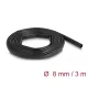 Delock PVC szigetelő borító cső 3 m x 8 mm fekete