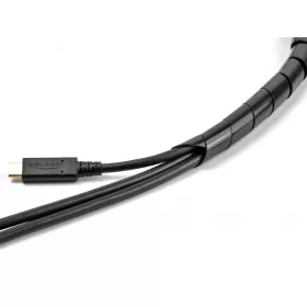 Delock Spirál flexibilis tömlő 2 m x 14 mm fekete