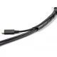 Delock Spirál flexibilis tömlő 2 m x 14 mm fekete