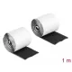 Delock öntapadós tépőzáras szalag 1m x 50mm fekete (19063)