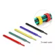 Delock tépőzárás kábelkötegelő 10db színes (19076)