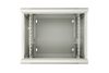Extralink 12U 600x600 AZH Gray | Rackmount cabinet | wall mounted, swing type