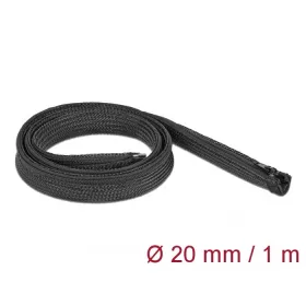 Delock cipzáras kábelkötegelő 1mx20mm fekete (19103)