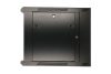 Extralink 6U 600x600 AZH Black | Rackmount cabinet | wall mounted, swing type