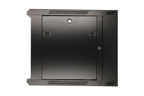 Extralink 6U 600x600 AZH Black | Rackmount cabinet | wall mounted, swing type