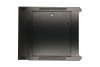 Extralink 6U 600x600 AZH Black | Rackmount cabinet | wall mounted, swing type