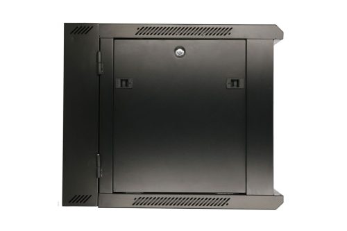 Extralink 6U 600x600 AZH Black | Rackmount cabinet | wall mounted, swing type