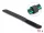 Delock Befűzős kábelkötegelő hossza 180 mm fekete 20 mm, 10 db