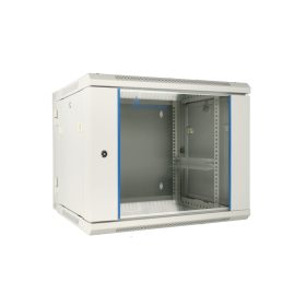   Extralink 9U 600x600 AZH Gray | Rackmount cabinet | wall mounted, swing type