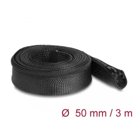   Delock Befont karmantyú zipzáras szorítóval hőállóság egészen 3 m x 50 mm-es fekete