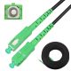 Extralink SC/APC-SC/APC | Patchcord | Round, drop, single mode, Simplex, G.657A2, 140m