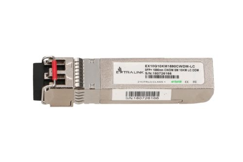 Extralink SFP+ 10G | SFP+ CWDM Module | 10Gbps, 1590nm, single mode, 10km, LC, DOM