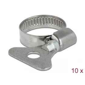  Delock Pillangó tömlő bilincs 16 - 25 mm 10 db. fém (19576)