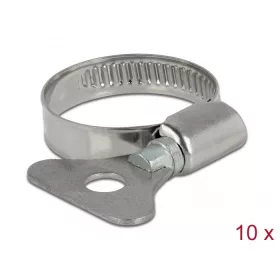   Delock Pillangó tömlő bilincs 22 - 32 mm 10 db. fém (19578)