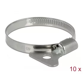   Delock Pillangó tömlő bilincs 40 - 60 mm 10 db. fém (19581)