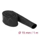 Delock Zsugorcső X-mintás nem csúszós 1 m x 15 mm fekete