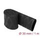 Delock Zsugorcső X-mintás nem csúszós 1 m x 30 mm fekete