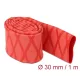 Delock zsugorcső X-mintás 1mx30mm piros (19598)