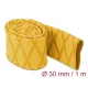 Delock Zsugorcső X-mintás nem csúszós 1 m x 30 mm sárga (19599)