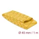Delock Zsugorcső X-mintás nem csúszós 1 m x 40 mm sárga (19605)