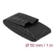 Delock Zsugorcső 1 m x 50 mm fekete (19607)