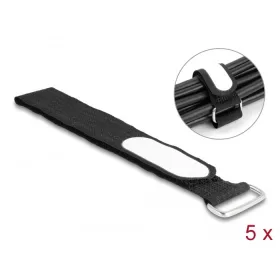   Delock Hook-and-loop 305mm x 25mm kábelkötegelő 5db (19608)