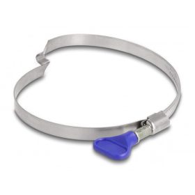   Delock 5 db. tömlőbilincs pillangó fogantyúval rozsdamentes 400 acél jobbkezeseknek 50 - 65 mm