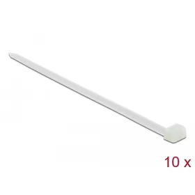   Delock Kábelkötegelő 760 x 8,8 mm (H x Sz), 10 darab fehér (19635)