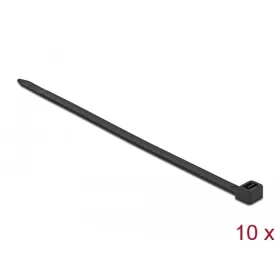 Delock Kábelkötegelő 800 x 8.8mm 10db fekete (19644)