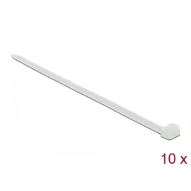   Delock Kábelkötegelő 800 x 8,8 mm (H x Sz), 10 darab fehér (19645)