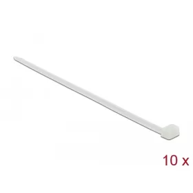   Delock Kábelkötegelő 920 x 9 mm (H x Sz), 10 darab fehér (19703)