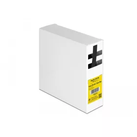   Delock Fekete, hő csökkentő csődoboz 10 m x 9,5 mm (19924)