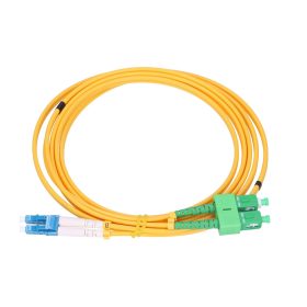   Extralink SC/APC-LC/UPC | Patchcord | Single Mode, Duplex, G652D, 3mm, 1m