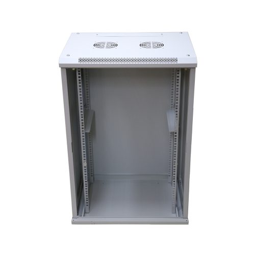 Extralink 15U 600x600 Gray | Rackmount cabinet | wall mounted