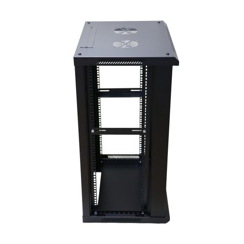 Extralink 15U 600x450 Black | Rackmount cabinet | wall mounted