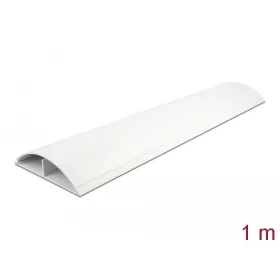   Delock Kábelcsatorna 119 x 26 mm - hossza 1 m, fehér (20708)