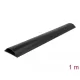 Delock Kábelcsatorna 70 x 20 mm - hossza 1 m, fekete (20711)