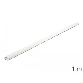   Delock Mini kábelcsatorna önzáró 15 x 11 mm - hossza 1 m fehér (20719)