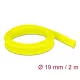 Delock Fonott kábelharisnya nyújtható 2 m x 19 mm sárga (20745)