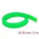 Delock Fonott kábelharisnya nyújtható 2 m x 25 mm zöld (20749)