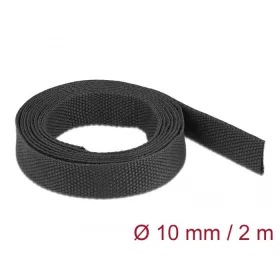   Delock Anyag hőre zsugorodó cső 2 m x 10 mm szugorodási arány 2:1 fekete