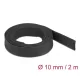 Delock Anyag hőre zsugorodó cső 2 m x 10 mm szugorodási arány 2:1 fekete