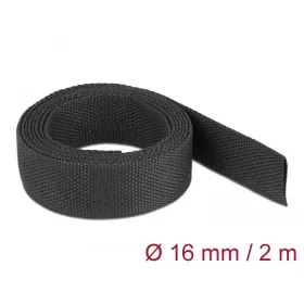   Delock Anyag hőre zsugorodó cső 2 m x 16 mm szugorodási arány 2:1 fekete