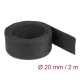 Delock Anyag hőre zsugorodó cső 2 m x 20 mm szugorodási arány 2:1 fekete