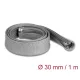 Delock Befont karmantyú zipzáras szorítóval hőállóság egészen 1 m x 30 mm-es szürke