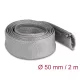 Delock Befont karmantyú zipzáras szorítóval hőállóság egészen 2 m x 50 mm-es szürke (20832)