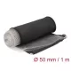 Delock Hőellenálló EMI Shielding fonott borítás zipzárral, 1 m x 50 mm méretű, fekete (20849)