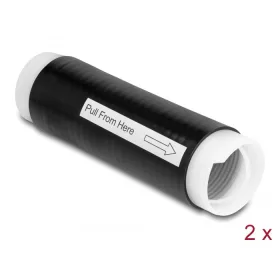   Delock hidegen zsugorodó cső 35 mm x 130 mm 2 db fekete (20861)