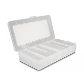   Delock 196 db. áttetsző, 2:1 zsugorodási arányú hőre zsugorodó tömlő rekeszes tároló dobozban (20863)